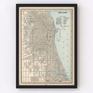 Chicago Map 1893
