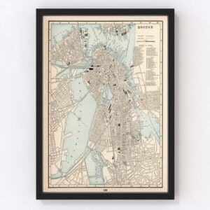 Boston Map 1893
