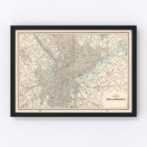 Philadelphia Map 1893