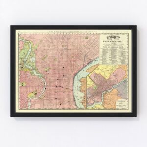 Philadelphia Map 1897