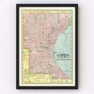 Milwaukee Map 1897