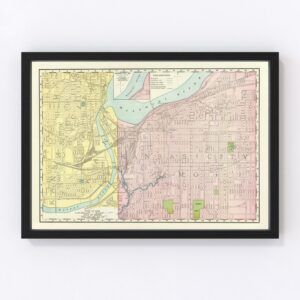 Kansas City Map 1897