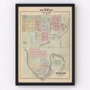 Austin Map 1874