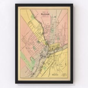 Bangor Map 1894