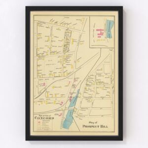 Concord Map 1892