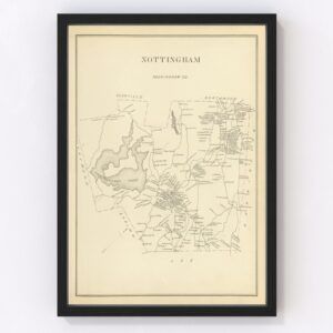 Nottingham Map 1892