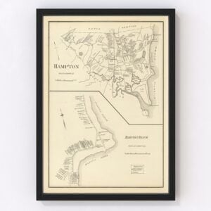 Hampton Map 1892