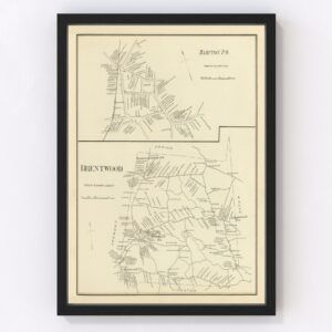 Brentwood Map 1892