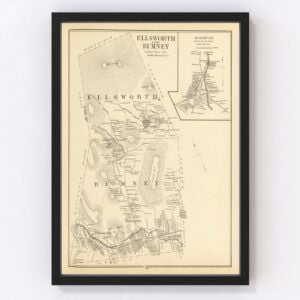 Ellsworth Map 1892