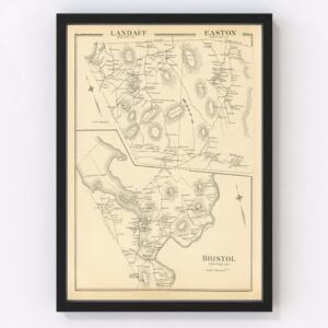 Easton Map 1892