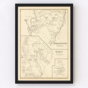 Bridgewater Map 1892