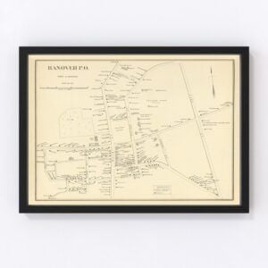 Hanover Map 1892