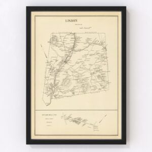 Lisbon Map 1892