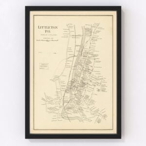 Littleton Map 1892