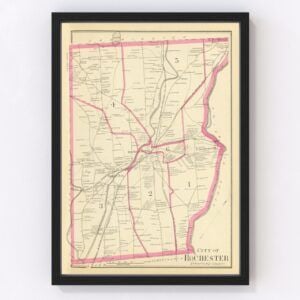 Rochester Map 1892
