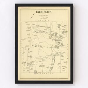 Farmington Map 1892