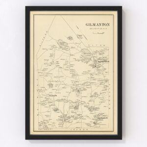 Gilmanton Map 1892