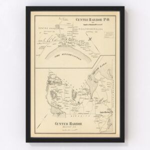 Center Harbor Map 1892