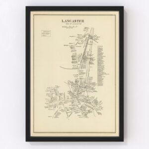 Lancaster Map 1892