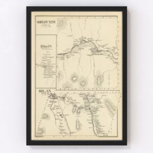 Milan Map 1892