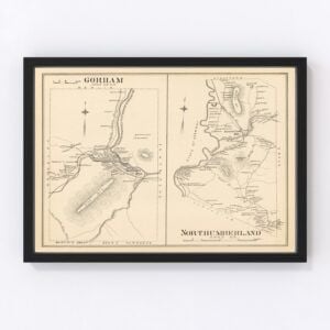 Gorham Map 1892