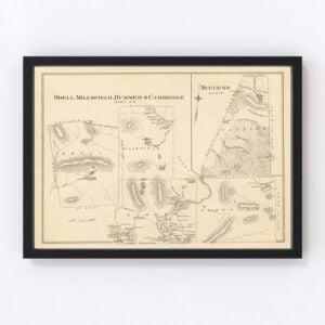 Millsfield Map 1892