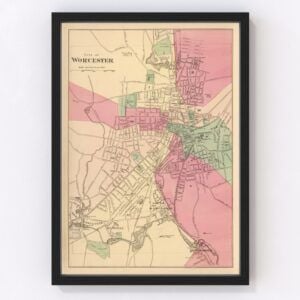 Worcester Map 1871