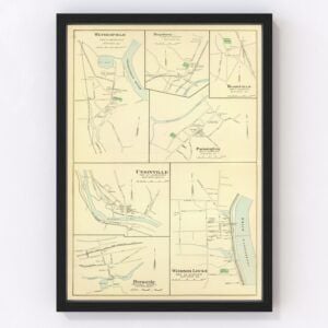 Wethersfield Map 1893