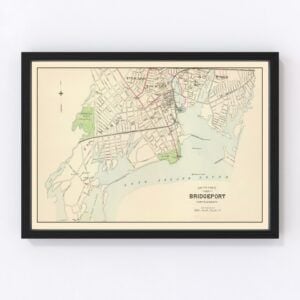 Bridgeport Map 1893