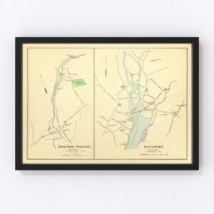 Sandy Hook Map 1893