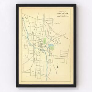 Torrington Map 1893