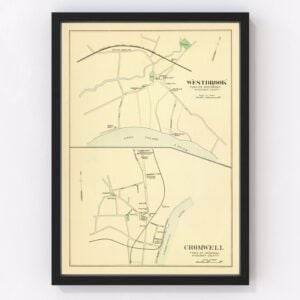 Cromwell Map 1893