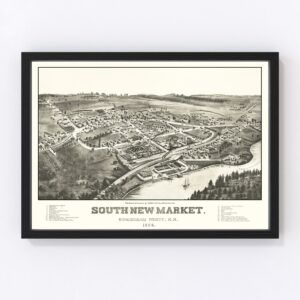 South New Market Map 1884