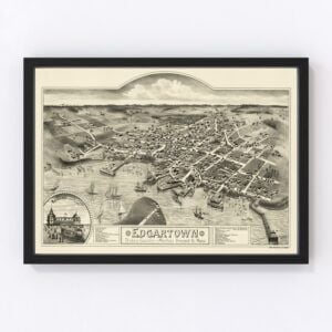 Edgartown Map 1886