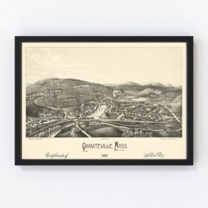 Graniteville Map 1886