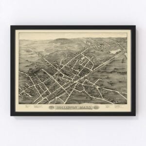 Holliston Map 1878