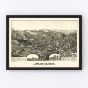 Leominster Map 1886