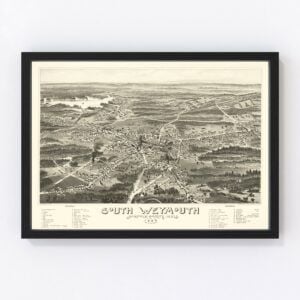 South Weymouth Map 1885