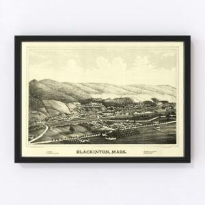 Blackinton Map 1889