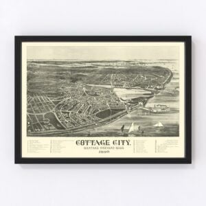 Cottage City Map 1890