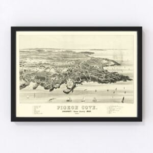 Pigeon Cove Map 1886
