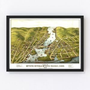 Mystic River Map 1879
