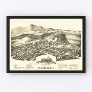 Altamont Map 1890