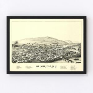 Bainbridge Map 1889