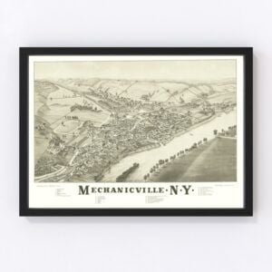 Mechanicville Map 1880