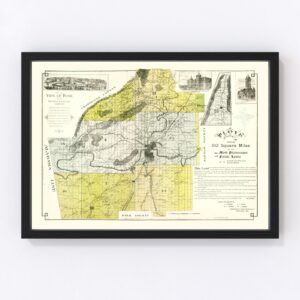 Floyd County Map 1895