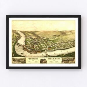 Turners Falls Map 1887