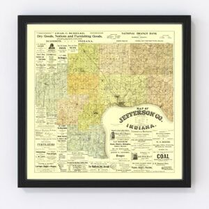 Jefferson County Map 1900