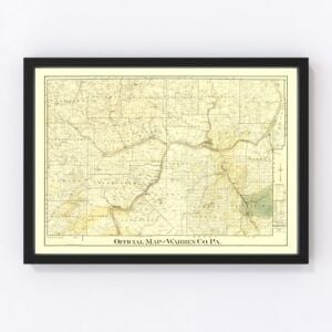 Warren County Map 1900