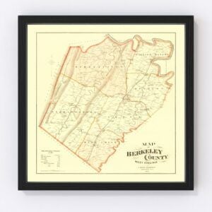 Berkeley County Map 1894
